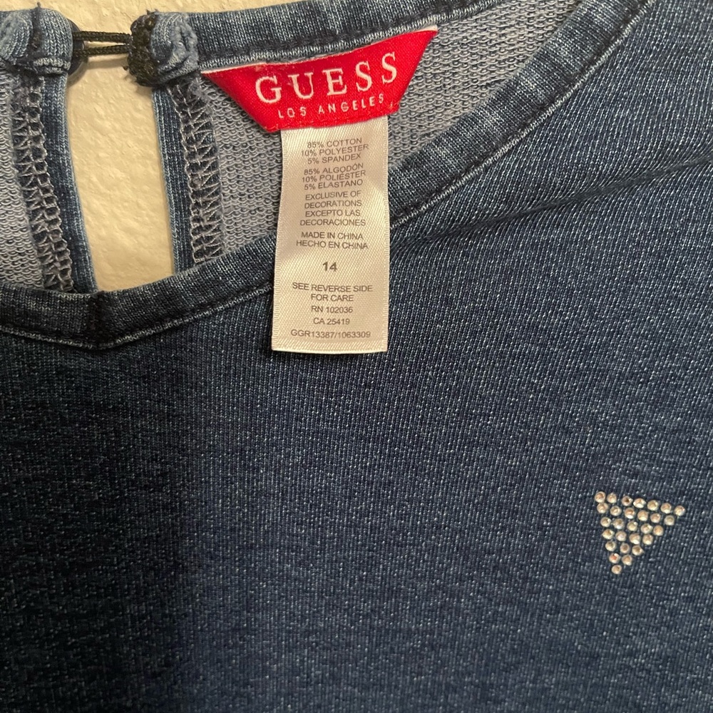 Girls Guess Romper - Picture 4 of 9